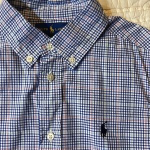 Worn 1x! Ralph Lauren Plaid Button Down Shirt